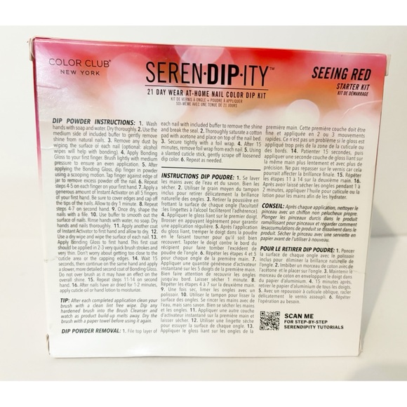 3 SETS! Color Club New York SEREN•DIP•ITY 21 Day Wear Nail Color Dip Kits, NEW - Picture 3 of 5